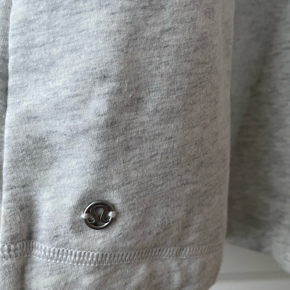 Lululemon light grey heathered collared jacket - Picture 5 of 7